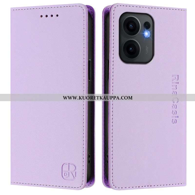 Nahkakotelo Oppo Reno 13f 4g / 5g / 13 Fs 5g Rinacasis