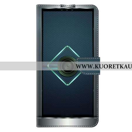 Nahkakotelo Samsung Galaxy A17 4g / 5g Fantasiatulevaisuuskuvio