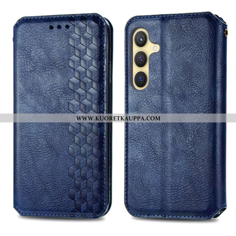 Nahkakotelo Samsung Galaxy S25 Plus 5g Puhelinkuoret Mokkanahkaefekti Friisi