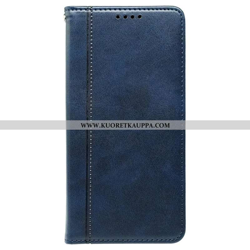 Nahkakotelo Samsung Galaxy S25 Plus 5g Vintage-tyylinen Suojakuori