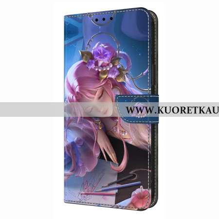 Nahkakotelo Samsung Galaxy S26 Plus Prinsessa Ruusunen