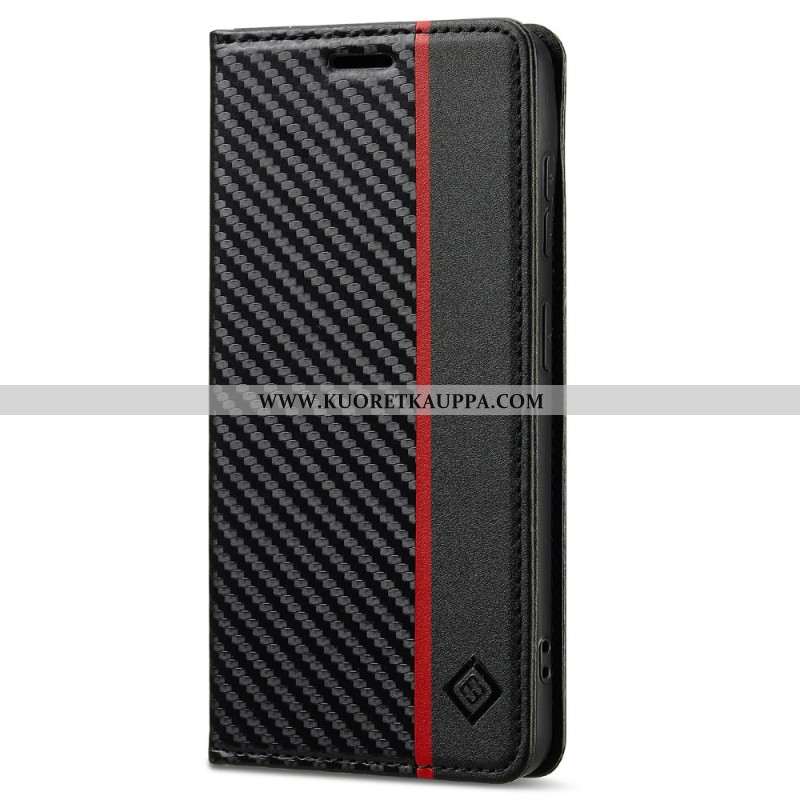 Nahkakotelo Samsung Galaxy S26 Plus Puhelinkuoret Hiilikuitu