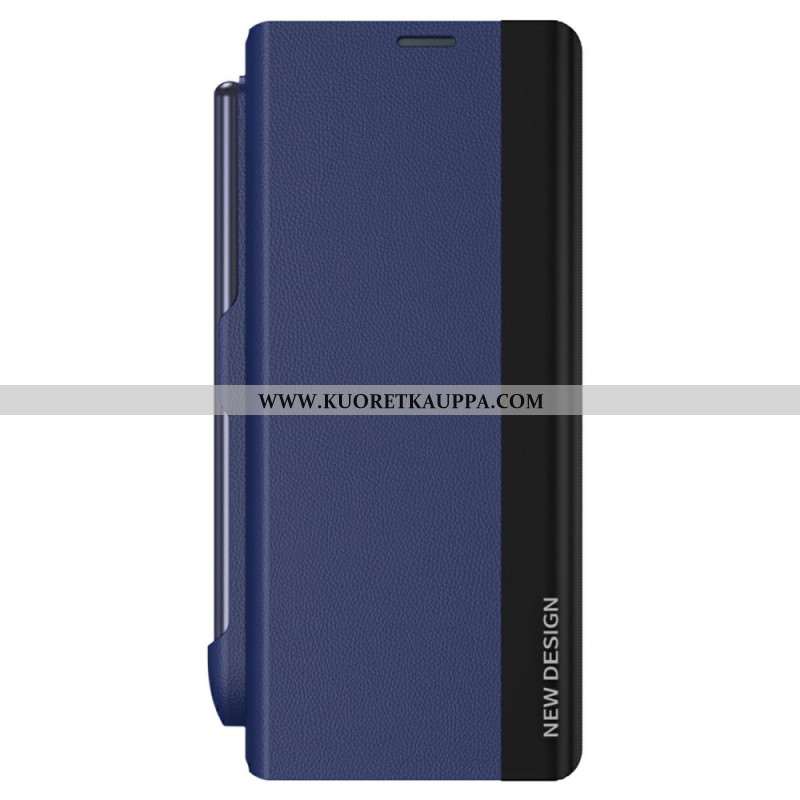 Nahkakotelo Samsung Galaxy Z Fold 7 Uusi Muotoilu