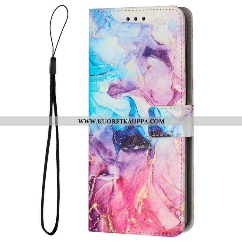 Nahkakotelo Xiaomi 15 Pro Marmorikuvio