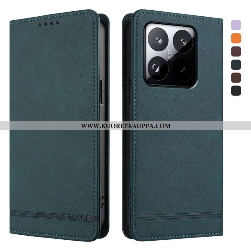 Nahkakotelo Xiaomi 15t Ensiluokkainen Muotoilu