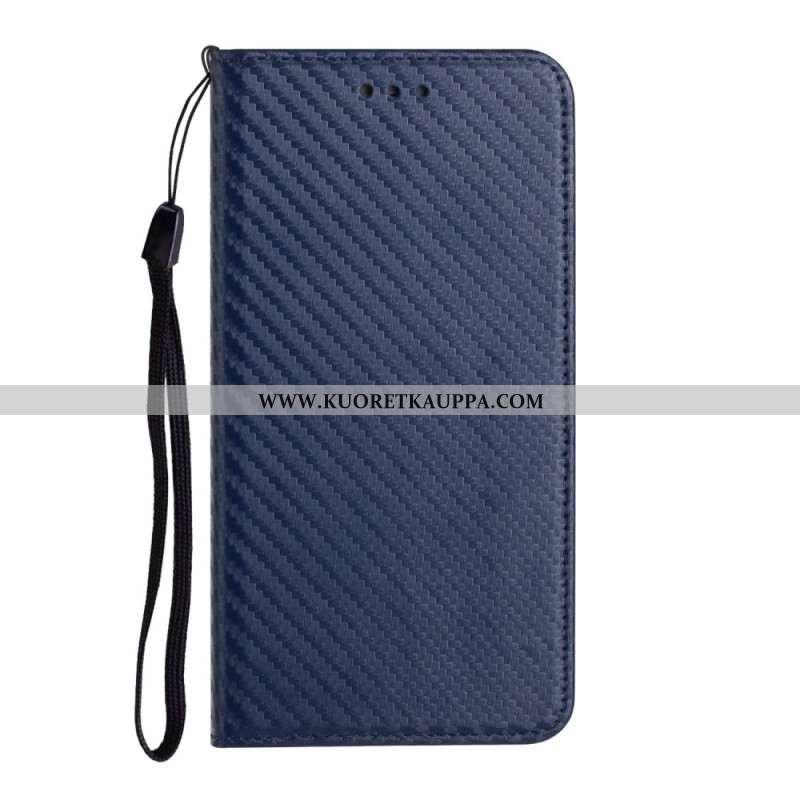 Nahkakotelo Xiaomi 15t Hiilikuitu