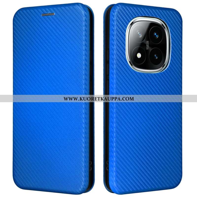 Nahkakotelo Xiaomi Redmi Note 14 Pro 5g Hiilikuitu