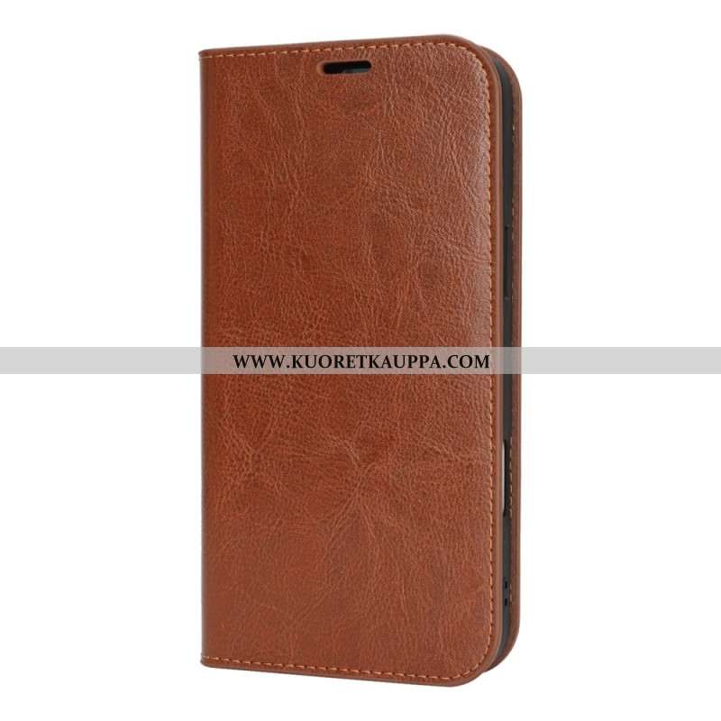 Nahkakotelo iPhone 17 Pro Max Aitoa Nahkaa