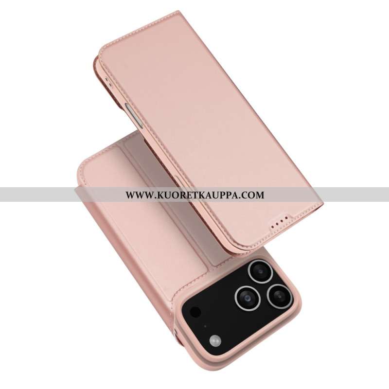 Nahkakotelo iPhone 17 Pro Max Dux Ducis Pro -sarjan Suojakuori