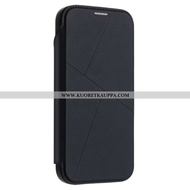 Nahkakotelo iPhone 17 Pro Max Magneettinen Suljin Ja Korttikotelo