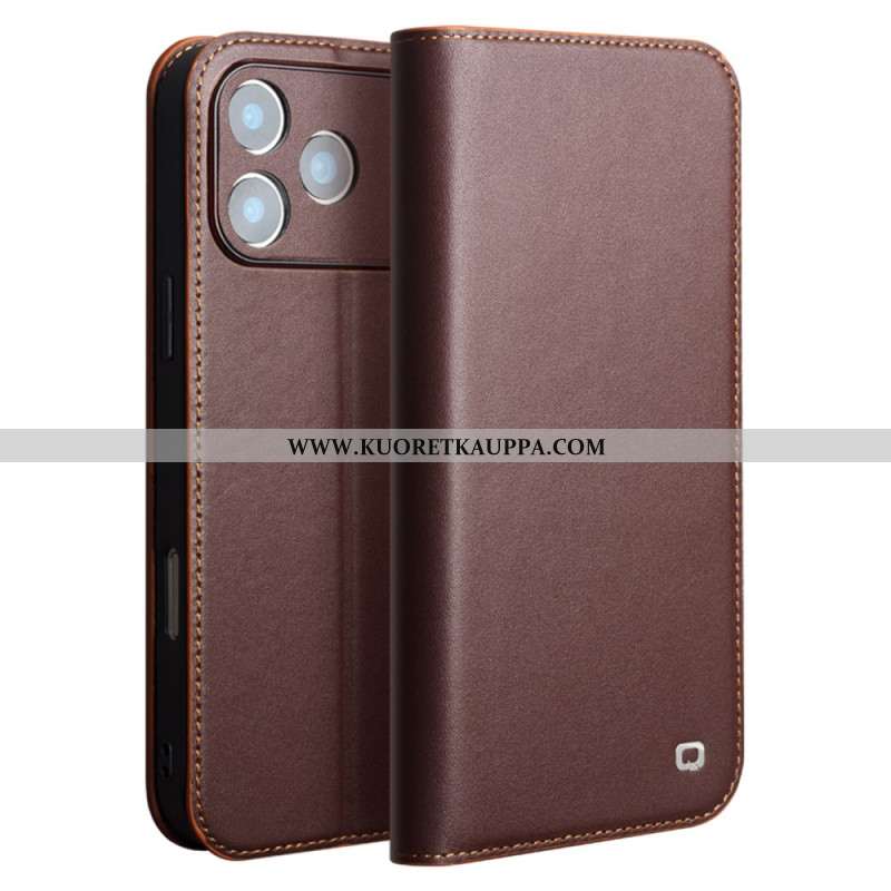 Nahkakotelo iPhone 17 Pro Max Qialino