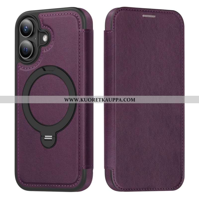 Nahkakotelo iPhone 17 Puhelinkuoret Magsafe-integroitu Rfid-esto