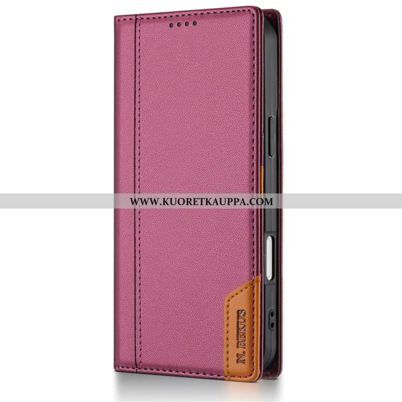 Nahkakotelo iPhone 17 Rfid-esto N.bekus