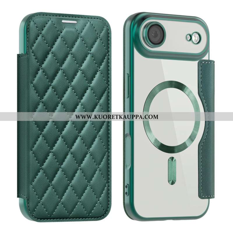Nahkakotelo iPhone Air Puhelinkuoret Magsafe-yhteensopiva Tikattu