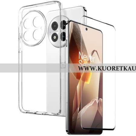Puhelinkuoret Oneplus 13 2-in-1 Kirkas Näytönsuoja Karkaistulla Lasilla