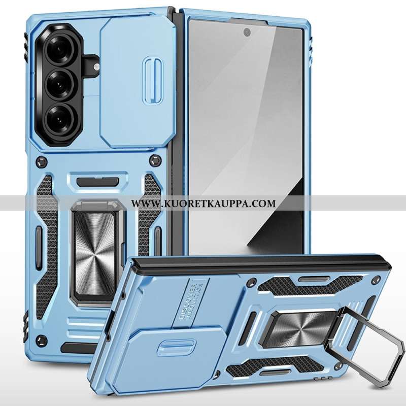 Puhelinkuoret Samsung Galaxy Z Fold 7 Erittäin Kestävä Linssin Tuki Ja Suoja