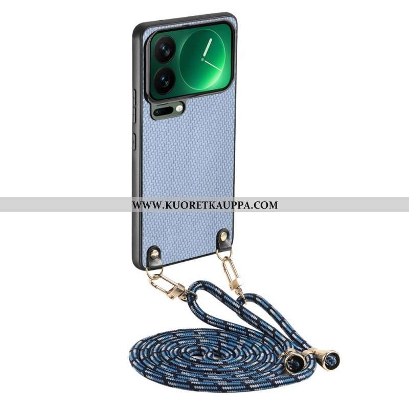 Puhelinkuoret Xiaomi 17 Pro Hiilikuitukuvio