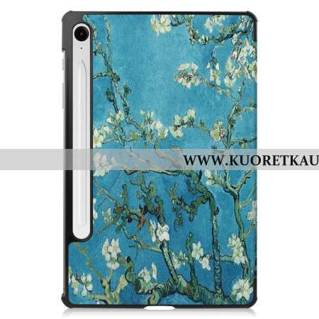 Samsung Galaxy Tab S10 Lite Vahvistettu Kukkivien Oksien Kynän Pidike