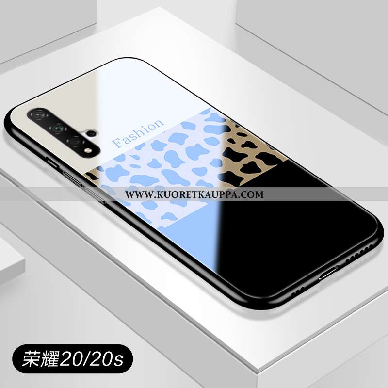 Kuori Honor 20, Kuoret Honor 20, Kotelo Honor 20 Kukkakuvio Suuntaus Musta Leopardi All Inclusive Mu