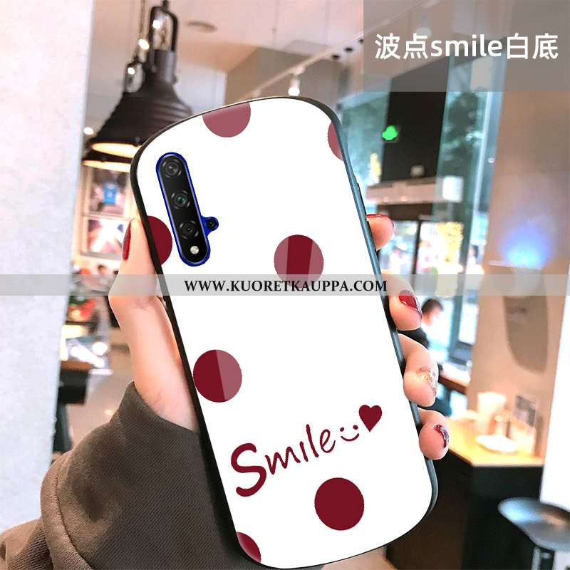 Kuori Honor 20, Kuoret Honor 20, Kotelo Honor 20 Lasi Suojaus Murtumaton All Inclusive Valkoinen