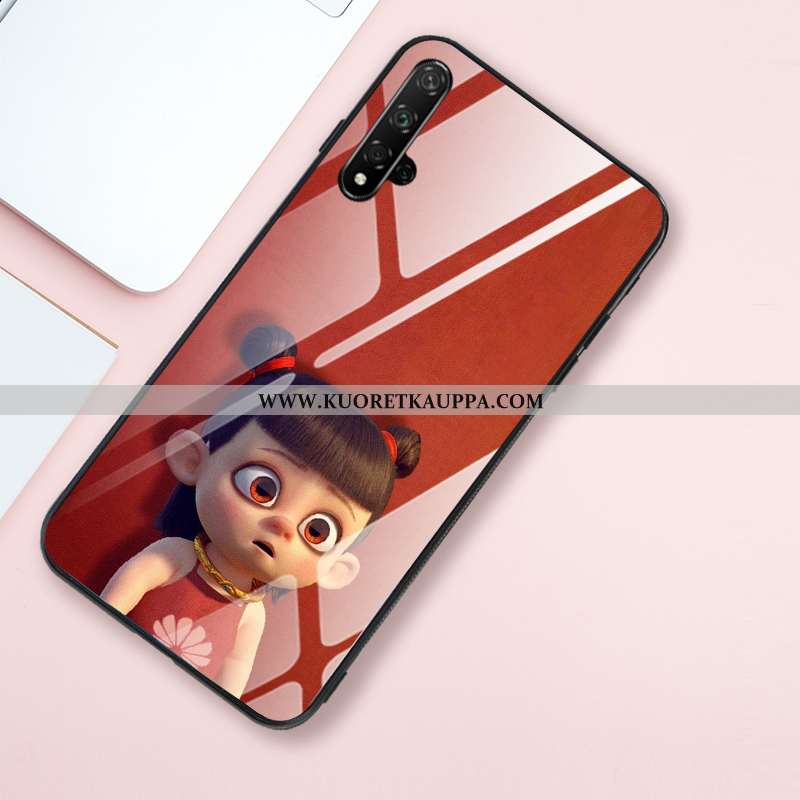 Kuori Honor 20, Kuoret Honor 20, Kotelo Honor 20 Luova Suuntaus Peili Lasi Pinkki