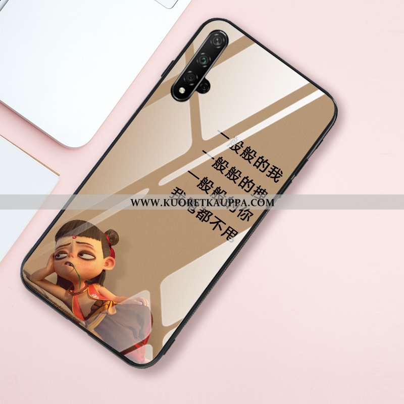 Kuori Honor 20, Kuoret Honor 20, Kotelo Honor 20 Luova Suuntaus Peili Lasi Pinkki