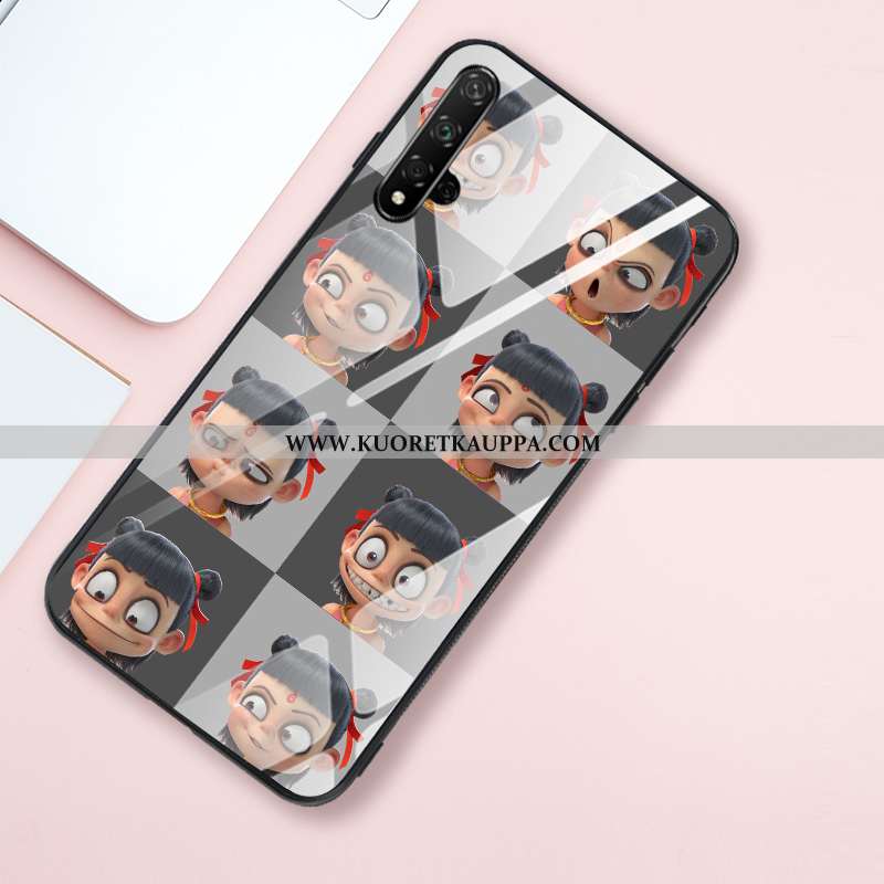 Kuori Honor 20, Kuoret Honor 20, Kotelo Honor 20 Luova Suuntaus Peili Lasi Pinkki