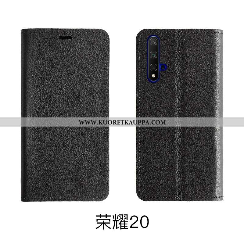 Kuori Honor 20, Kuoret Honor 20, Kotelo Honor 20 Nahkakuori Aito Nahka All Inclusive Puhelimen Pinkk
