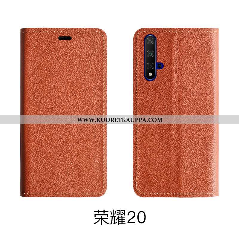 Kuori Honor 20, Kuoret Honor 20, Kotelo Honor 20 Nahkakuori Aito Nahka All Inclusive Puhelimen Pinkk