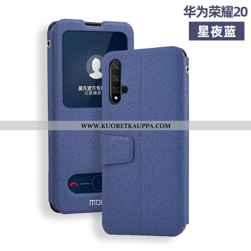 Kuori Honor 20, Kuoret Honor 20, Kotelo Honor 20 Nahkakuori Silikoni All Inclusive Puhelimen Khaki