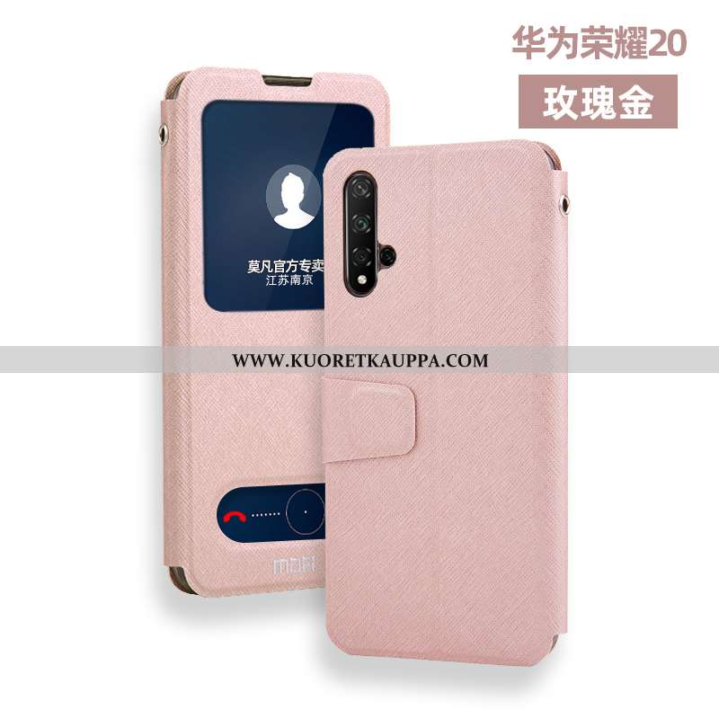 Kuori Honor 20, Kuoret Honor 20, Kotelo Honor 20 Nahkakuori Silikoni All Inclusive Puhelimen Khaki