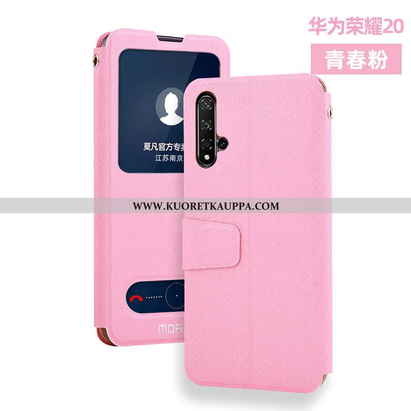 Kuori Honor 20, Kuoret Honor 20, Kotelo Honor 20 Nahkakuori Silikoni All Inclusive Puhelimen Khaki