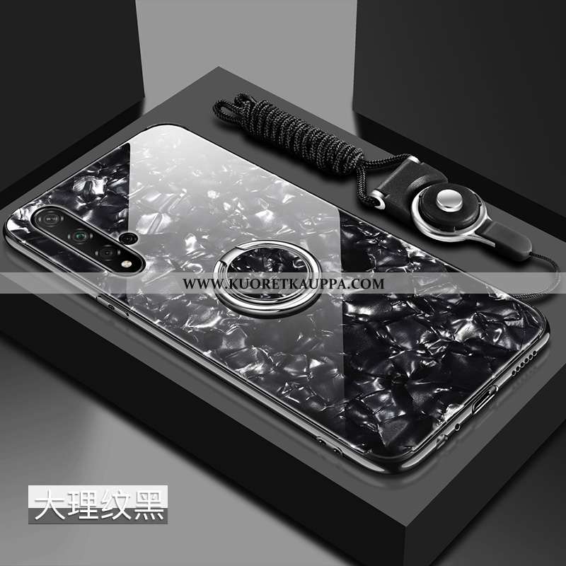 Kuori Honor 20, Kuoret Honor 20, Kotelo Honor 20 Silikoni Suojaus Lasi Pehmeä Neste Mustat