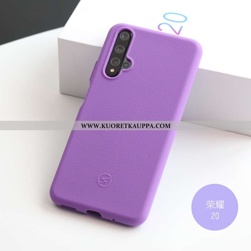 Kuori Honor 20, Kuoret Honor 20, Kotelo Honor 20 Silikoni Suojaus Liukumaton Oranssi Nahka