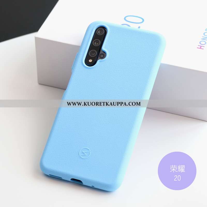 Kuori Honor 20, Kuoret Honor 20, Kotelo Honor 20 Silikoni Suojaus Liukumaton Oranssi Nahka