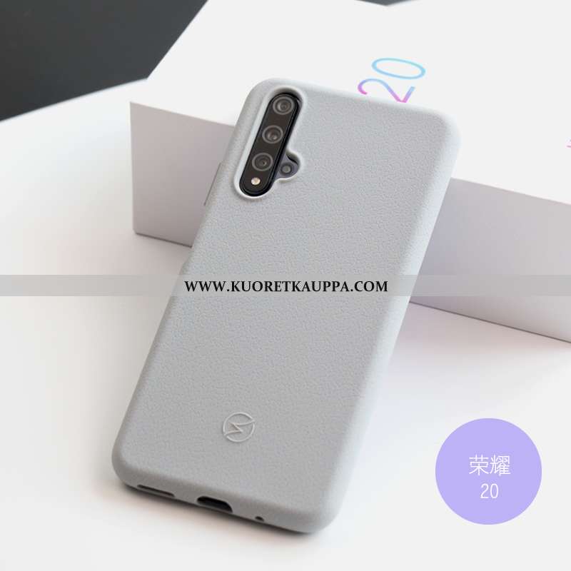 Kuori Honor 20, Kuoret Honor 20, Kotelo Honor 20 Silikoni Suojaus Liukumaton Oranssi Nahka