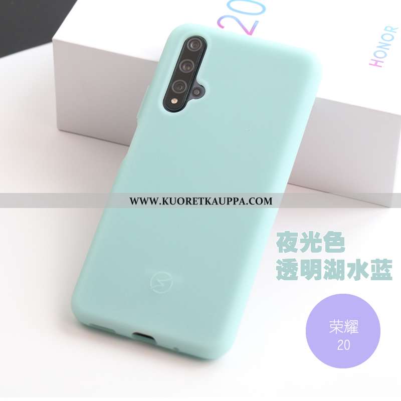 Kuori Honor 20, Kuoret Honor 20, Kotelo Honor 20 Silikoni Suojaus Liukumaton Oranssi Nahka