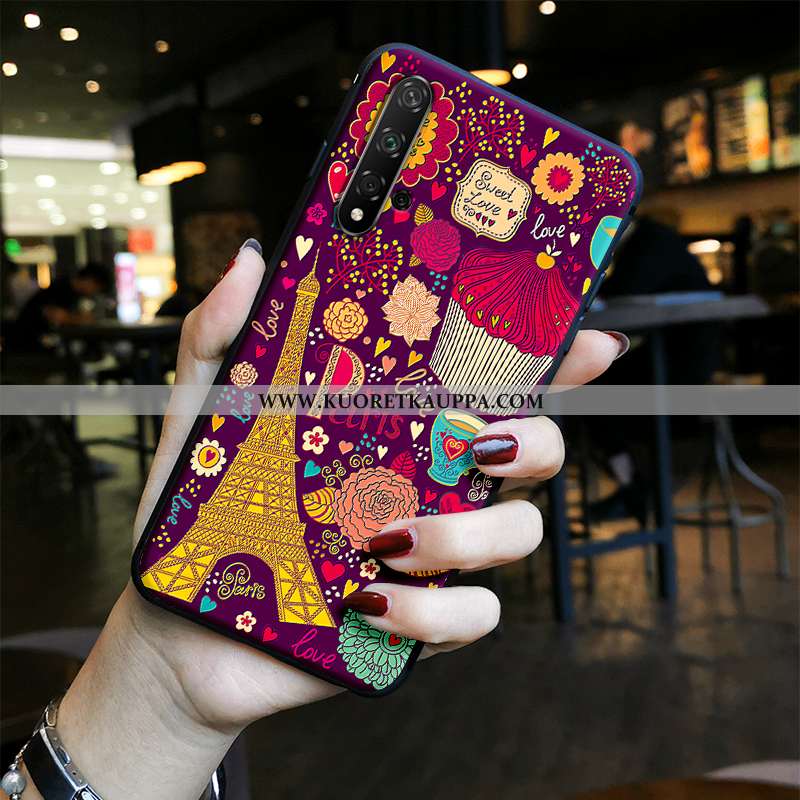 Kuori Honor 20, Kuoret Honor 20, Kotelo Honor 20 Silikoni Suojaus Maalaus Kustannukset Luova Vihreä