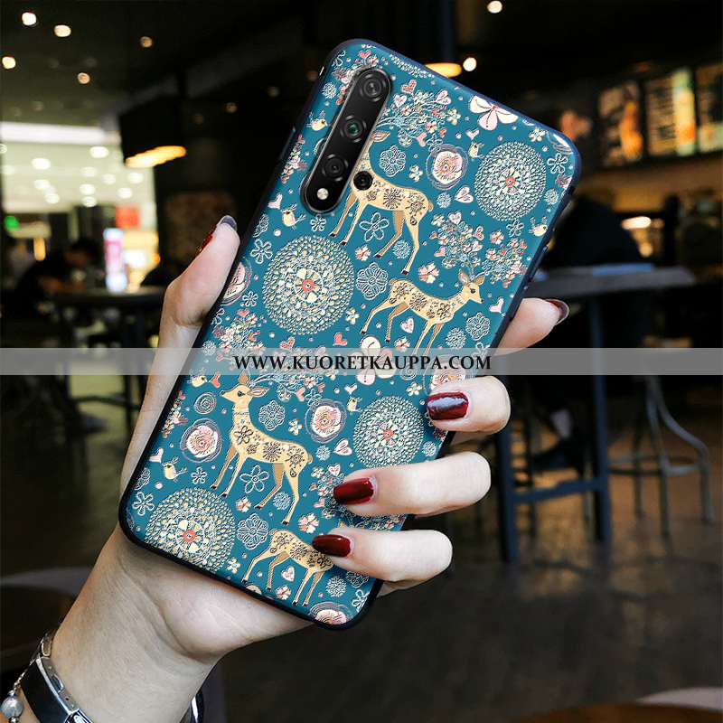 Kuori Honor 20, Kuoret Honor 20, Kotelo Honor 20 Silikoni Suojaus Maalaus Kustannukset Luova Vihreä