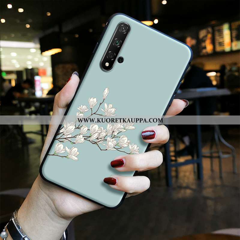 Kuori Honor 20, Kuoret Honor 20, Kotelo Honor 20 Silikoni Suojaus Maalaus Kustannukset Luova Vihreä