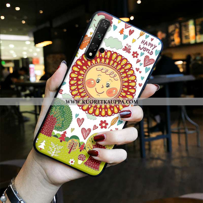 Kuori Honor 20, Kuoret Honor 20, Kotelo Honor 20 Silikoni Suojaus Maalaus Kustannukset Luova Vihreä