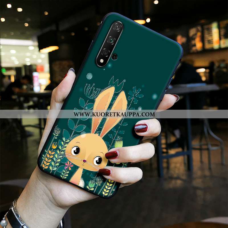 Kuori Honor 20, Kuoret Honor 20, Kotelo Honor 20 Silikoni Suojaus Maalaus Kustannukset Luova Vihreä