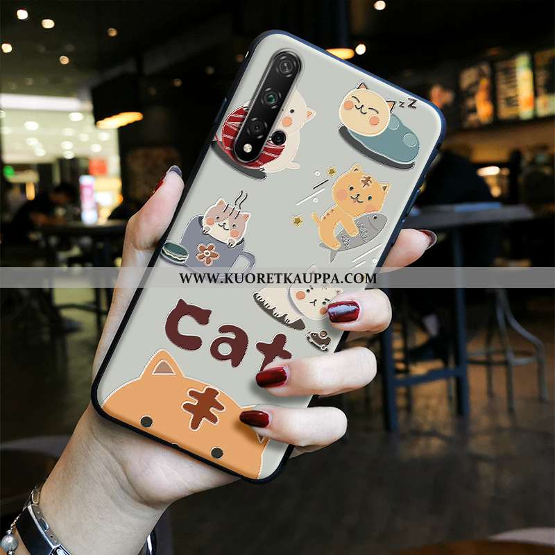 Kuori Honor 20, Kuoret Honor 20, Kotelo Honor 20 Silikoni Suojaus Maalaus Kustannukset Luova Vihreä