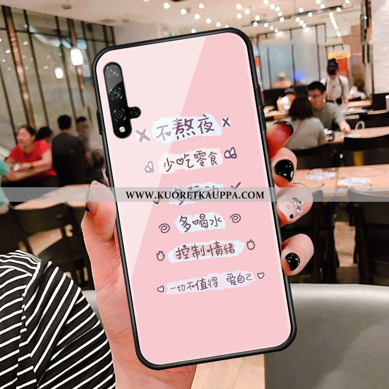 Kuori Honor 20, Kuoret Honor 20, Kotelo Honor 20 Suojaus Lasi Murtumaton Nuoret Puhelimen Vihreä