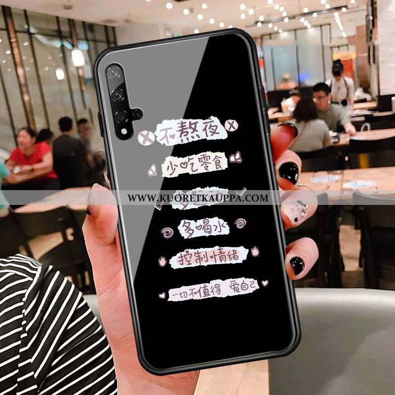 Kuori Honor 20, Kuoret Honor 20, Kotelo Honor 20 Suojaus Lasi Murtumaton Nuoret Puhelimen Vihreä