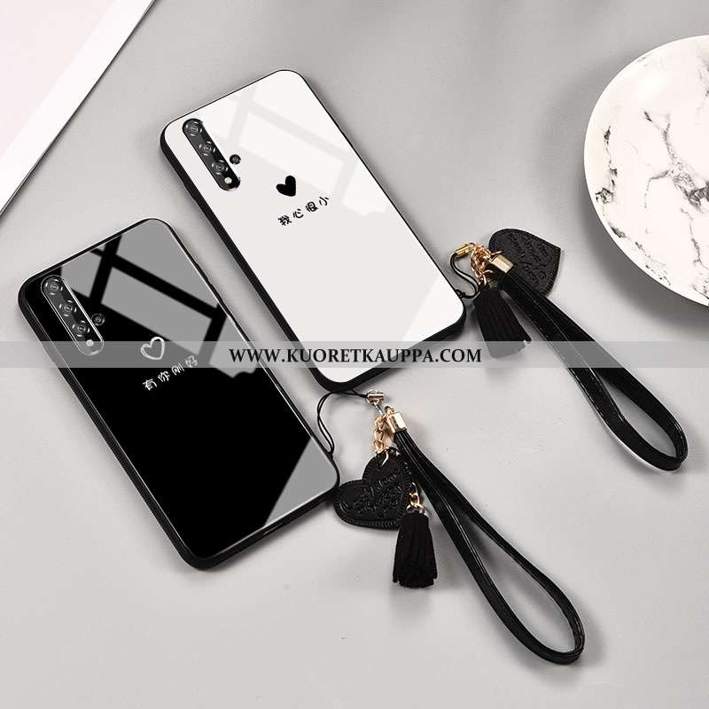 Kuori Honor 20, Kuoret Honor 20, Kotelo Honor 20 Suojaus Lasi Yksinkertainen Nuoret Mustat