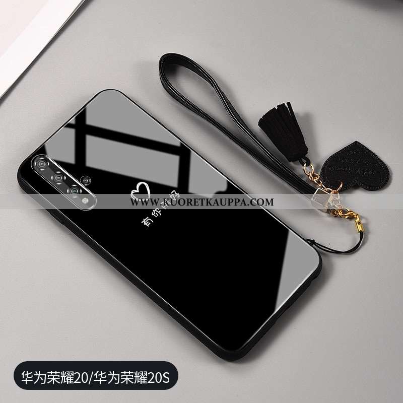 Kuori Honor 20, Kuoret Honor 20, Kotelo Honor 20 Suojaus Lasi Yksinkertainen Nuoret Mustat