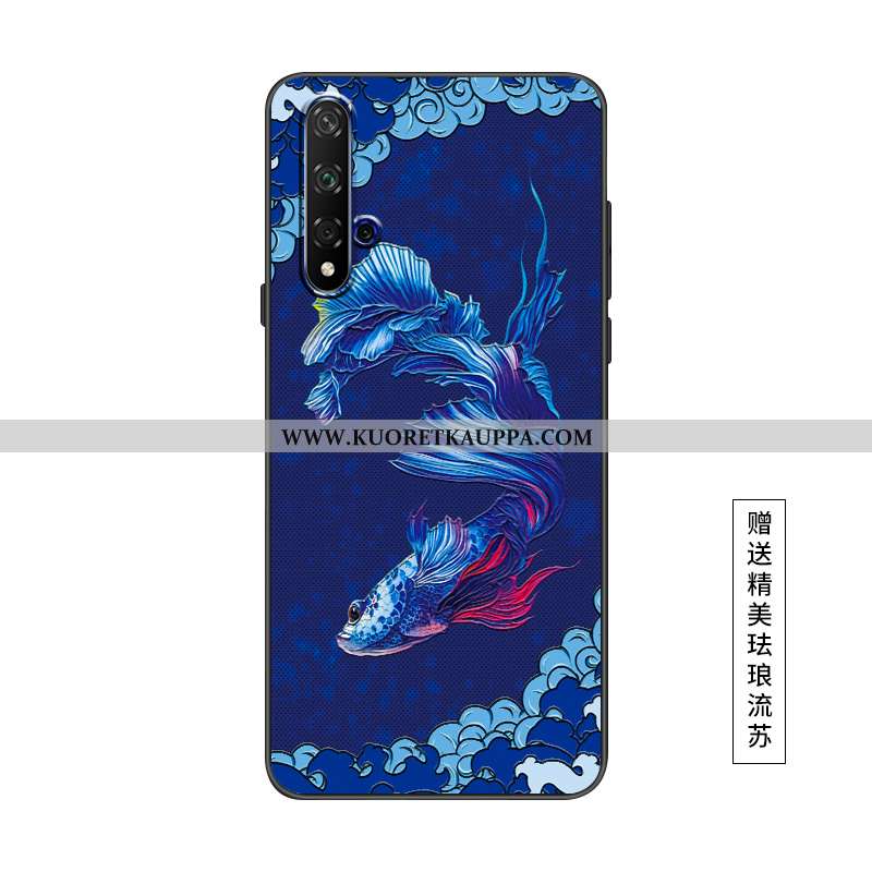 Kuori Honor 20, Kuoret Honor 20, Kotelo Honor 20 Suojaus Tila Murtumaton Tuuli Valo Sininen