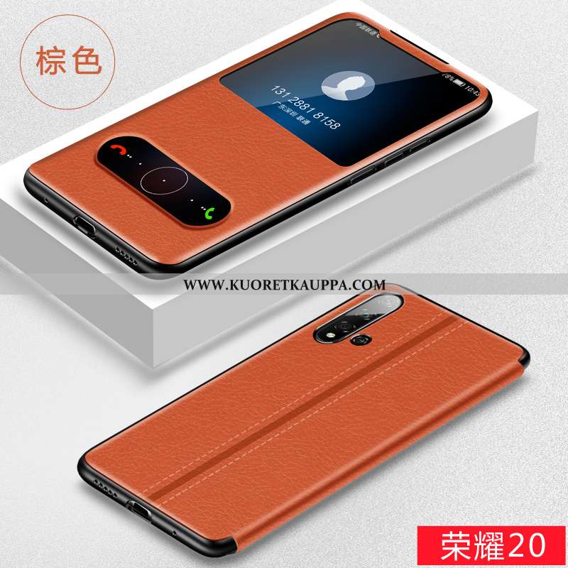 Kuori Honor 20, Kuoret Honor 20, Kotelo Honor 20 Valo Silikoni Nahkakuori Suojaus Puhelimen Punainen