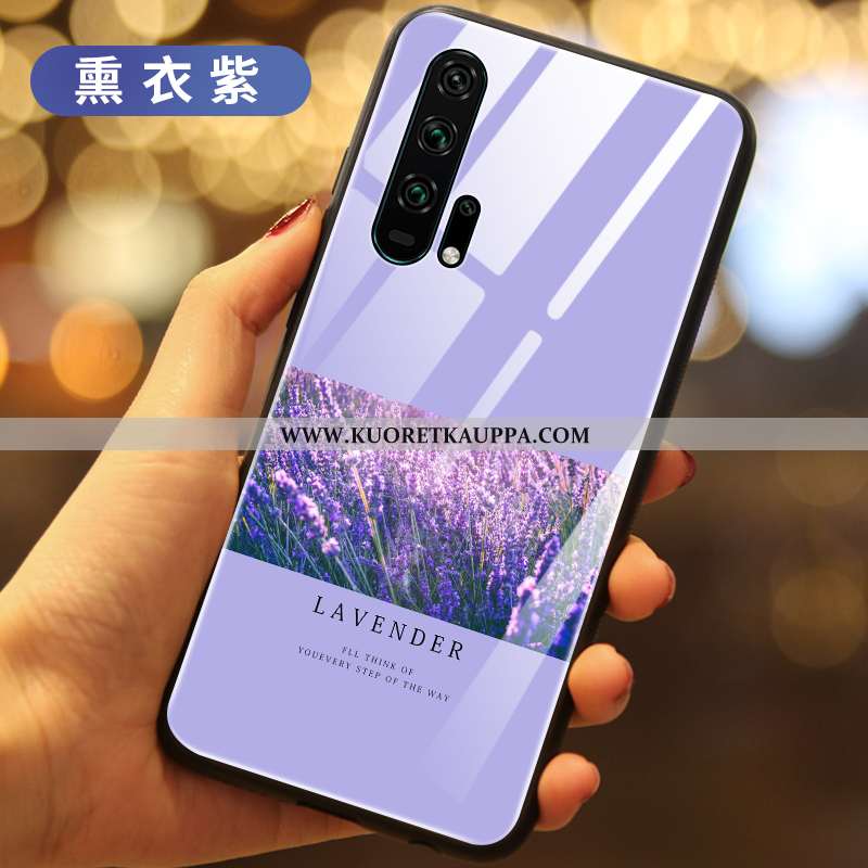 Kuori Honor 20 Pro, Kuoret Honor 20 Pro, Kotelo Honor 20 Pro Luova Suuntaus Vihreä Pehmeä Neste Viol